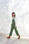 Organic Cotton Overalls - Olive
