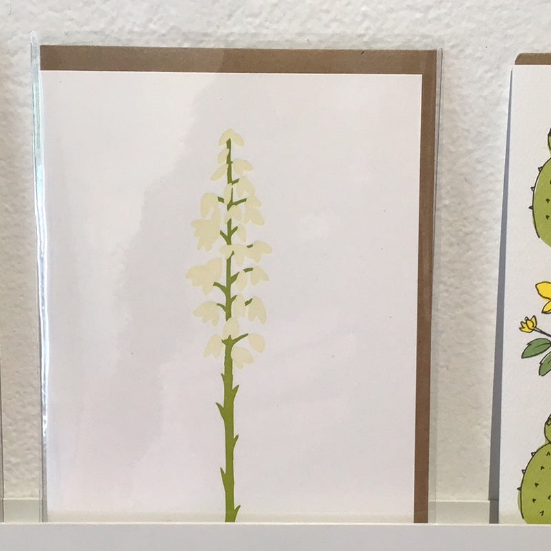 Agave Flower Card