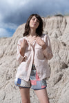 Dixie Shorts in Zero-Waste Patchwork