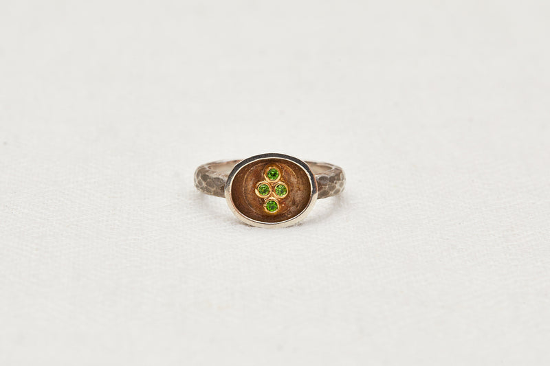 4 Directions Reliquary Ring