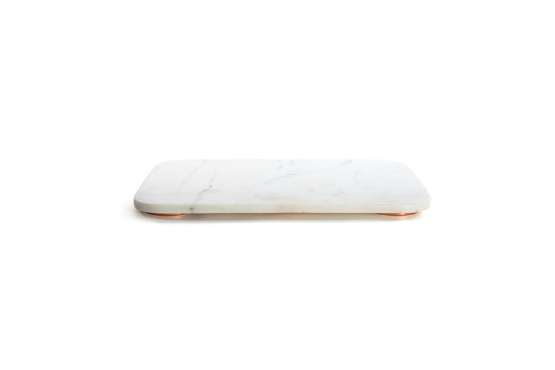 Mara Marble + Copper Serving Board