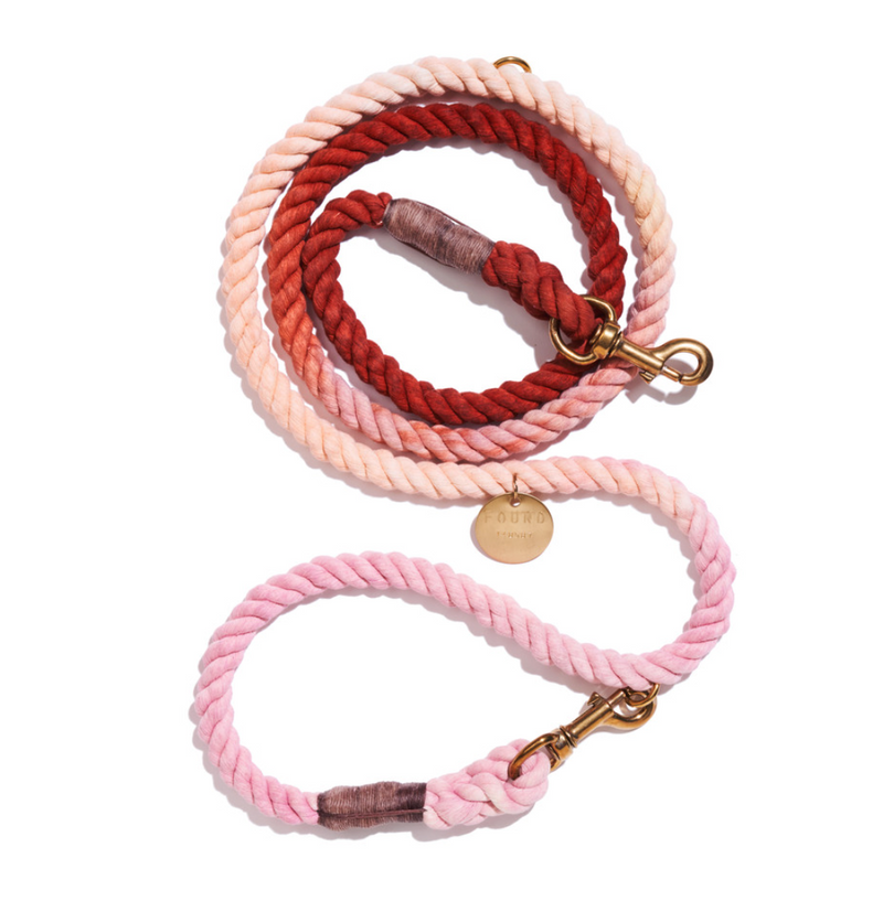 Ombre Rope Dog Leash
