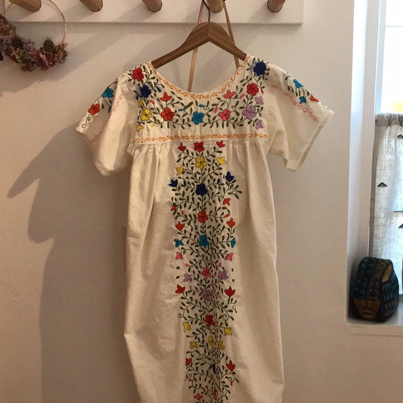Embroidered Floral Dress