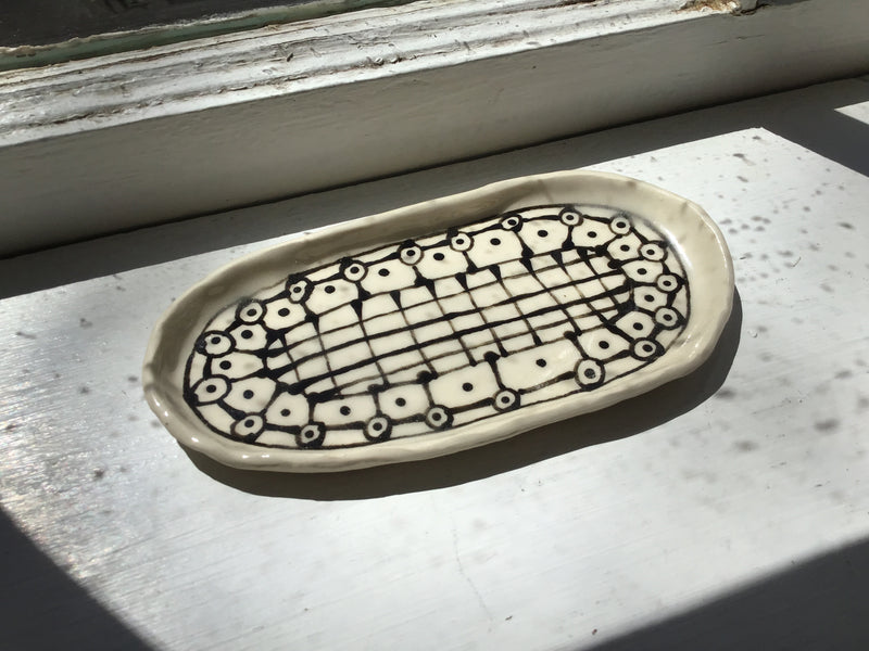 Laced Oblong Dish