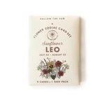 Flower Zodiac Card Set