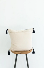 Calvinia Pillow in Midnight and Ivory