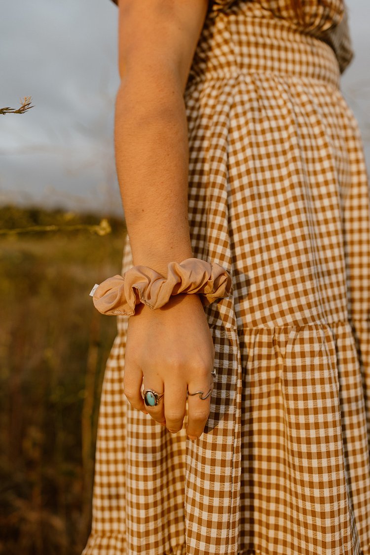 Naturally Dyed Scrunchies